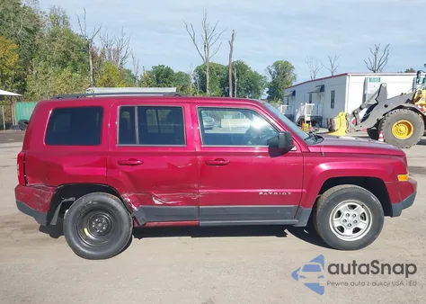 2016 Jeep Patriot Sport from USA, damaged, VIN 1C4NJRBBXGD668543